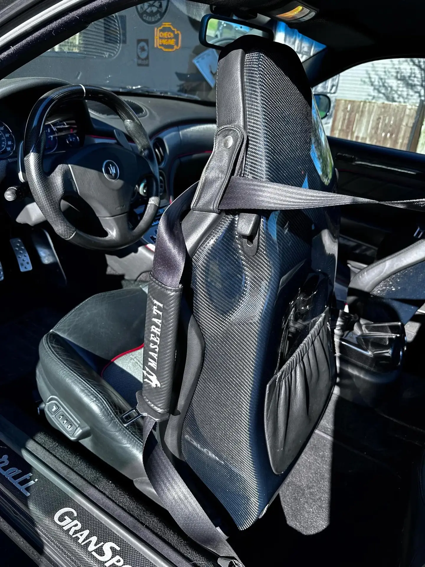 Gransport Carbon Fibre Seat Backs